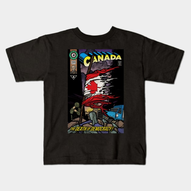 The Death of Democracy (Culture Creep) Kids T-Shirt by Baddest Shirt Co.